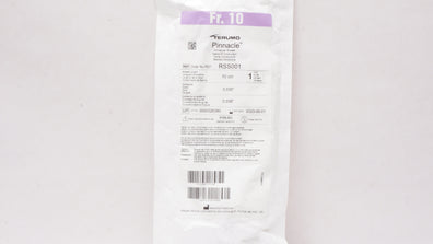 Terumo RSS001 Pinnacle Introducer Sheath 10cm x 0.035inch x 0.038inch